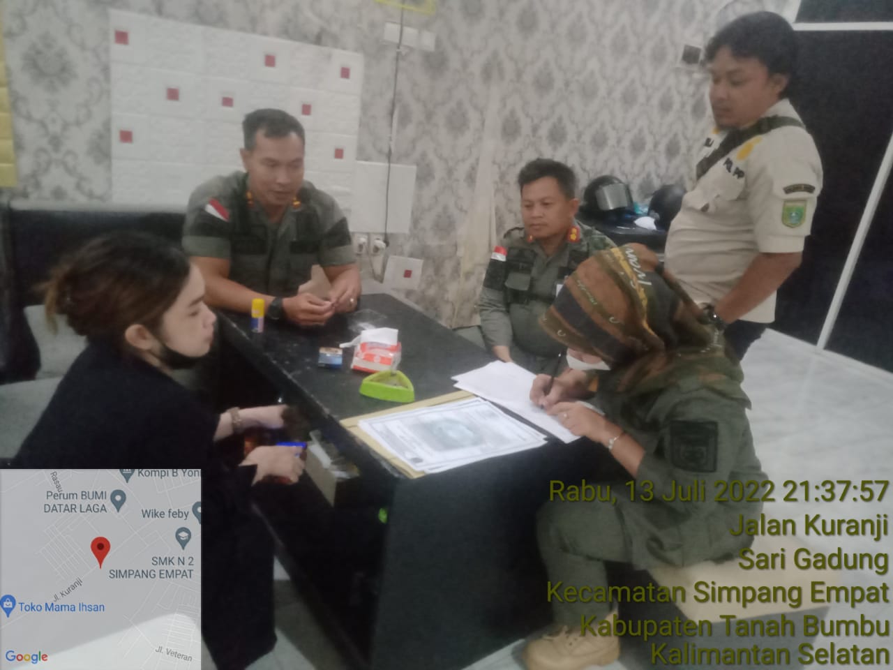 Satpol PP Data Sejumlah THM di Tanah Bumbu
