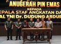 Kasad Minta SMSI Teruskan Kembangkan Jurnalisme Jujur