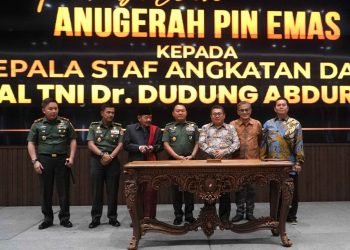 Kasad Minta SMSI Teruskan Kembangkan Jurnalisme Jujur