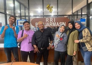 Ketika Magang di RRI Banjarmasin, Mila dan Austin Dibilang Cepat Tanggap