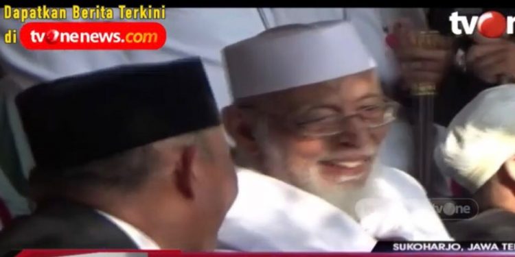 Perdana, Ustad Abu Bakar Baasyir Ikuti Upacara Bendera 17 Agustus, Ini Pernyataannya