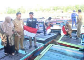 Kelotok Wisata Banjarmasin Akan ‘Dimerahputihkan’ Dukung Gerakan Sejuta Bendera