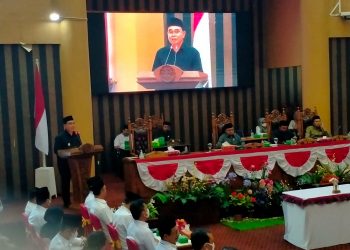 DPRD Tanah Bumbu Gelar Rapat Paripurna Pengambilan Keputusan RAPBD Perubahan TA 2022