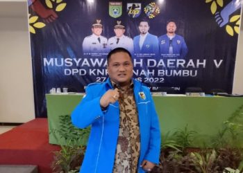 Andi Rustianto Nakhodai KNPI Tanah Bumbu Periode 2022 – 2025