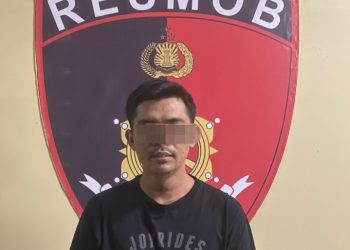 Polres Tanah Bumbu Amankan Pelaku Penjual Chip Domino