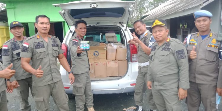 Satpol PP Gerebek Tempat Usaha Diduga Menjual Minuman Beralkohol di Karang Bintang