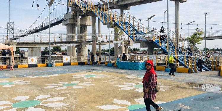 Dianggap Ekstrem, Wisatawan Tak Berani Seberangi Jembatan Bromo Banjarmasin