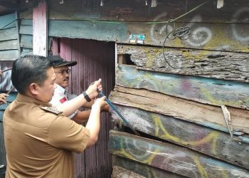 Memprihatinkan, Potret Dua Rumah Penuh ‘Tato’ yang Direhab Pemko Banjarmasin