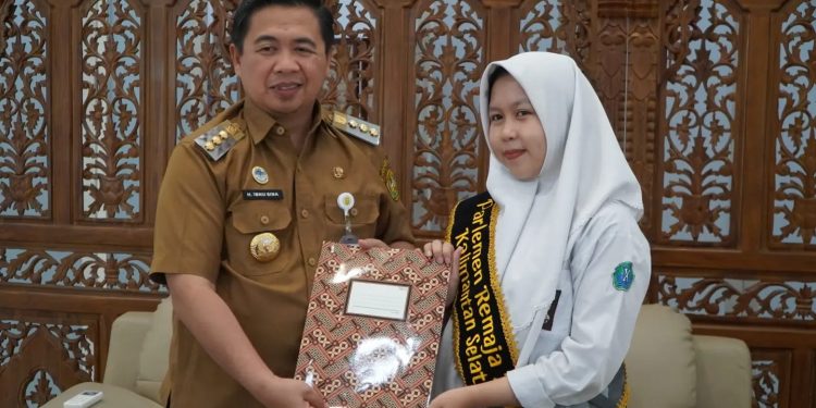 Dhia, Wakili Banjarmasin untuk Ikuti Parleman Remaja 2022