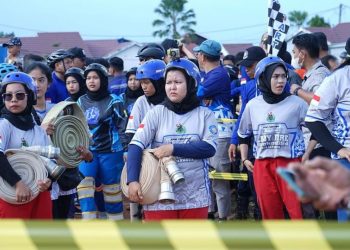 BPK Indrapura Juara, Waow Ada Tim Perempuan di Lomba Damkar BanjarmasIn