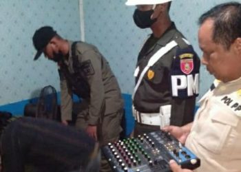 Satpol PP Amankan Dua Pasangan Bukan Suami Isteri