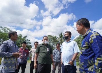 Tim Survey Dirjen Kemenaker Tinjau Lahan Pembangunan BLK Tanah Bumbu