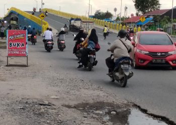 Jembatan Layang HKSN, ” Jembatan Tercamuh ” yang Ada di Banjarmasin