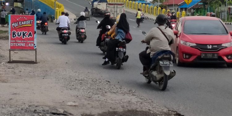 Jembatan Layang HKSN, ” Jembatan Tercamuh ” yang Ada di Banjarmasin