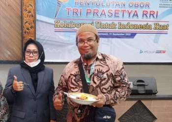 Direktur RSB Tanah Bumbu Hadiri HUT RRI ke-77 di Banjarmasin