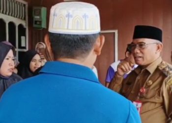 Wakil Bupati Muhammad Rusli Temui Masyarakat Terdampak Jalan Longsor Akibat Pertambangan