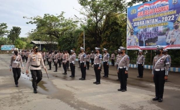 Polres Tanah Bumbu Gelar Operasi Zebra Intan 2022