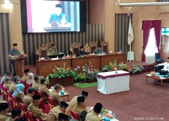 DPRD Tanbu Gelar Paripurna, Langsung Bahas Tiga Agenda Dalam Sekali Pertemuan