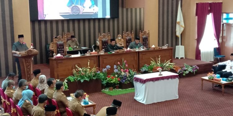 DPRD Tanbu Gelar Paripurna, Langsung Bahas Tiga Agenda Dalam Sekali Pertemuan