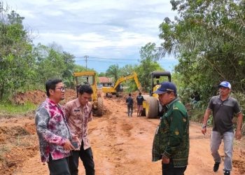 Kadis PUPR Tanbu Pastikan, Tujuh Hari Jalan Alternatif di Satui Barat Selesai