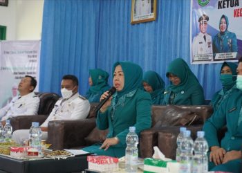 Pelantikan Tim Penggerak PKK Kecamatan Satui dan Kuranji