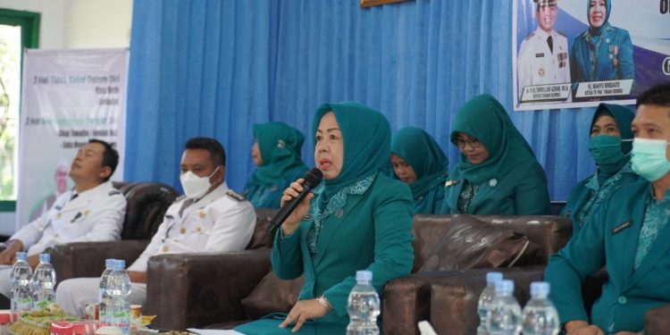 Pelantikan Tim Penggerak PKK Kecamatan Satui dan Kuranji