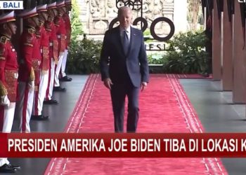 Datang Paling Akhir, Biden Bawa Armada Mobil Sendiri dari Washington