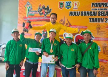 Raih Emas, Mirwansyah Berjaya Dikelas Perorangan Veteran,