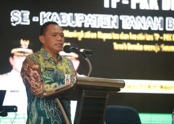 Dinas PMD Tanah Bumbu dan BKAD Laksanakan Bimtek Kepada TP PKK se- Tanah Bumbu