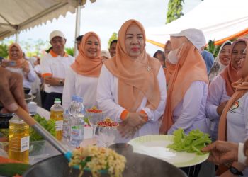 Meriahkan HUT Ke-23, DWP Tanbu Gelar Lomba Masak Antar Kepala SKPD