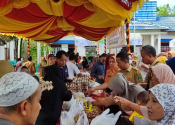 Jelang Nataru, Pemkab Tanbu Gelar Operasi Pasar Murah