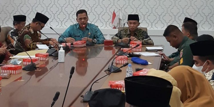 Sekda Ambo Sakka Pimpin Rakor Lintas Sektor Jelang Natal dan Tahun Baru