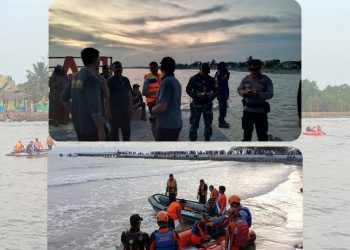 Tim Gabungan Lakukan Pencarian Orang Tenggelam
