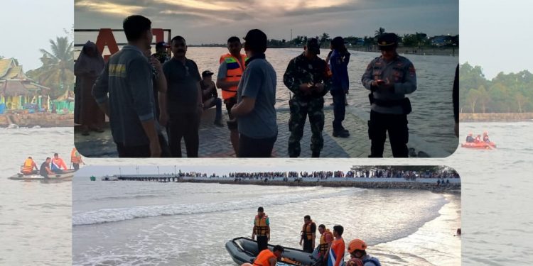 Tim Gabungan Lakukan Pencarian Orang Tenggelam