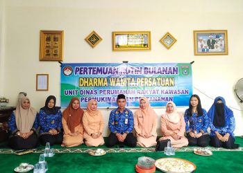 DWP Disperkimtan Tanah Bumbu Gelar Rapat Kerja 2023