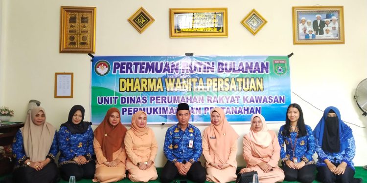 DWP Disperkimtan Tanah Bumbu Gelar Rapat Kerja 2023