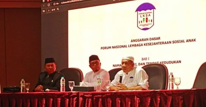 Suksesnya Rampimnas 1 Forum LKSA-PSAA, Tak Lepas dari Peran Wakil Sekjen Syaikul Ansari