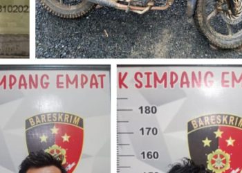 Bawa Lari Selesa Motor, AM Diciduk Polisi