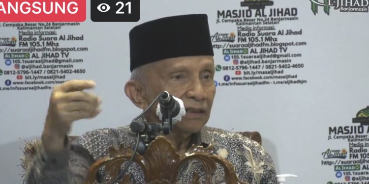 Di Banjarmasin, Amien Rais Cerita M Natsir Disuruh Pak Harto Ngutang ke Bank Rabithah Alam Islami: Via Telpon