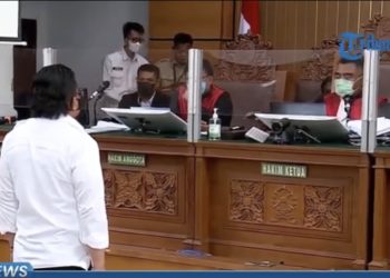 Sambo, Mantan Jenderal Bintang 2 Itu Berdiri 29 Detik Dengarkan Detik-Detik Vonis Mati-nya