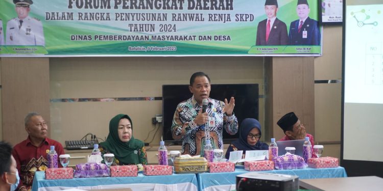 Kinerja Panitia Pilkades se-Kecamatan Satui Dievalusi