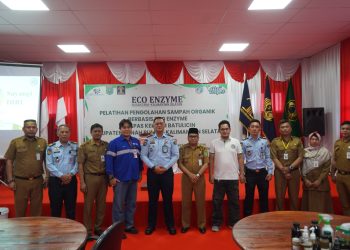Pemkab Tanah Bumbu Bersama PT TIA Gelar Pelatihan Pengolahan Sampah Organik Berbasis Eco Enzyme