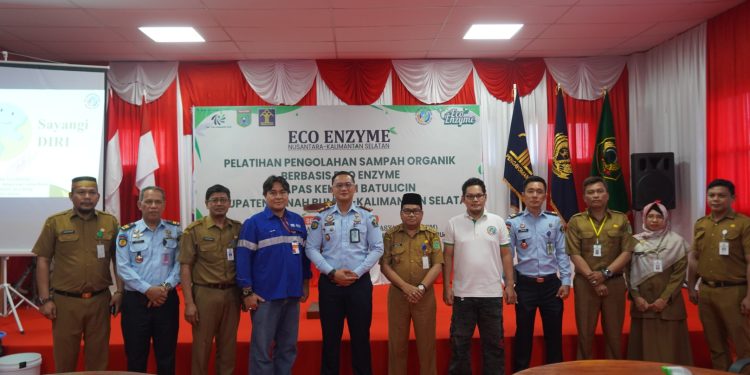 Pemkab Tanah Bumbu Bersama PT TIA Gelar Pelatihan Pengolahan Sampah Organik Berbasis Eco Enzyme