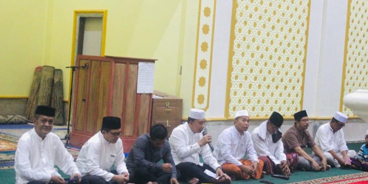 DiskominfoSP Monitoring Program Satu Desa Satu Masjid di Kecamatan Sungai Loban