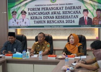 Dinkes Tanbu Sampaikan 3 Isu Strategis Rancangan Awal Renja 2024