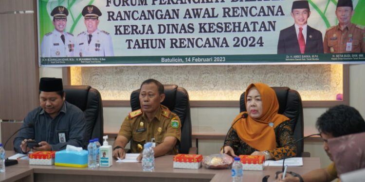 Dinkes Tanbu Sampaikan 3 Isu Strategis Rancangan Awal Renja 2024