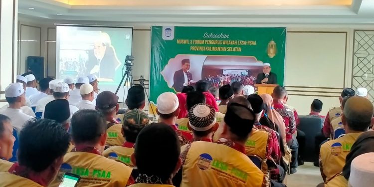 Abah Zairullah Buka Muswil LKSA -PSAA Kalimantan Selatan