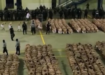 Foto Ini bukan Susunan Karung Sembako, Tapi Transfer Gengster yang Menghebohkan Dunia Itu