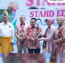 Undangan Sehari, Jelujur Massal Banjarmasin Sasirangan Catat Rekor versi Leprid