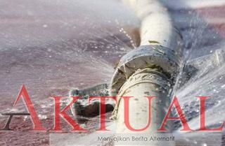 Pipa Besar di Jl Pramuka Banjarmasin Bocor, Ini Wilayah yang Terdampak Suplai Leding